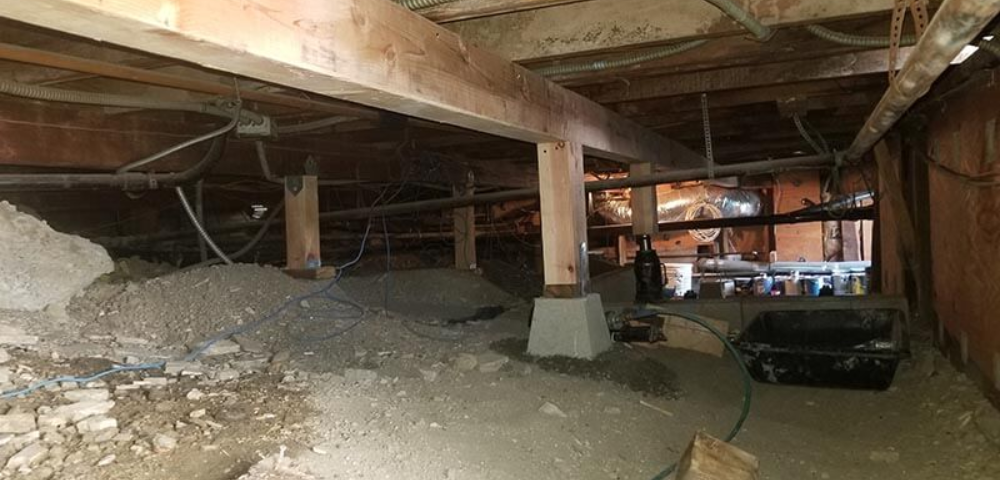 House Leveling and Foundation Work
